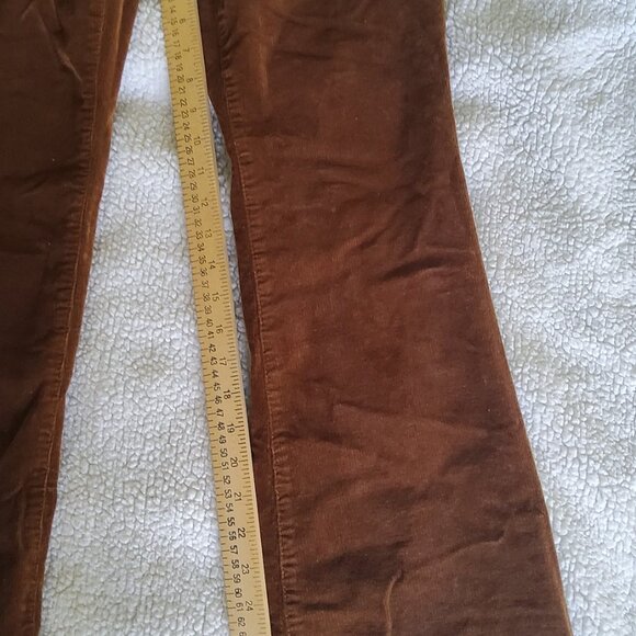 Talbots flawless Rust/Burnt/Honey Brown Corduroy Size 4 EUC - Picture 12 of 13